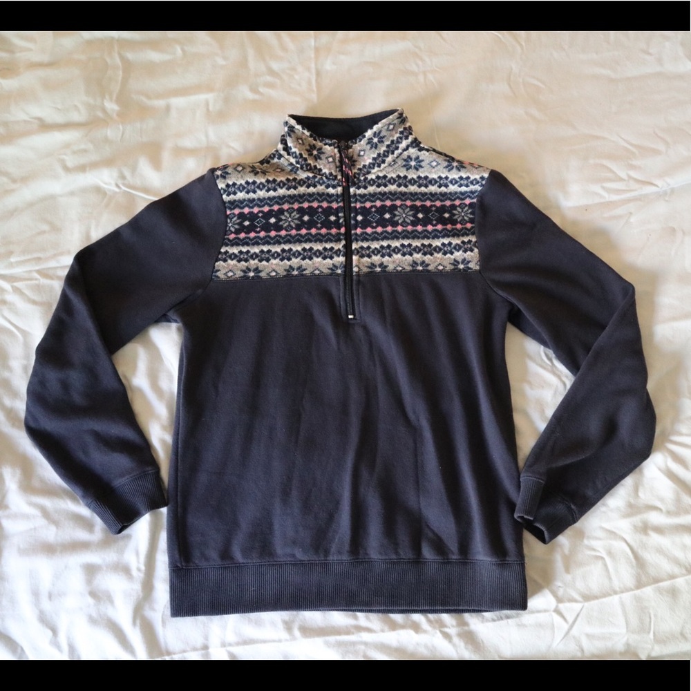 Quarter zip sweater